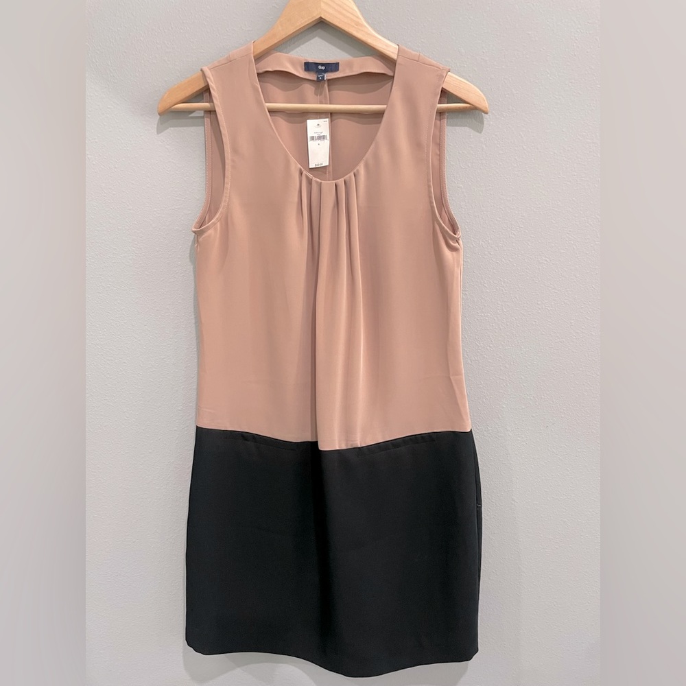 GAP Colorblock Drop Waist Dress  NWT